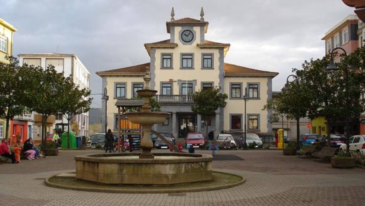 Imagen de archivo de una calle situada en el centro de Narón