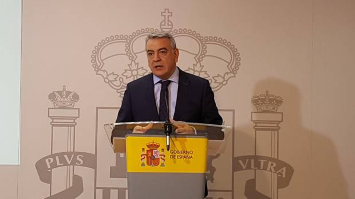 El delegado del Gobierno en el País Vasco, Javier de Andrés