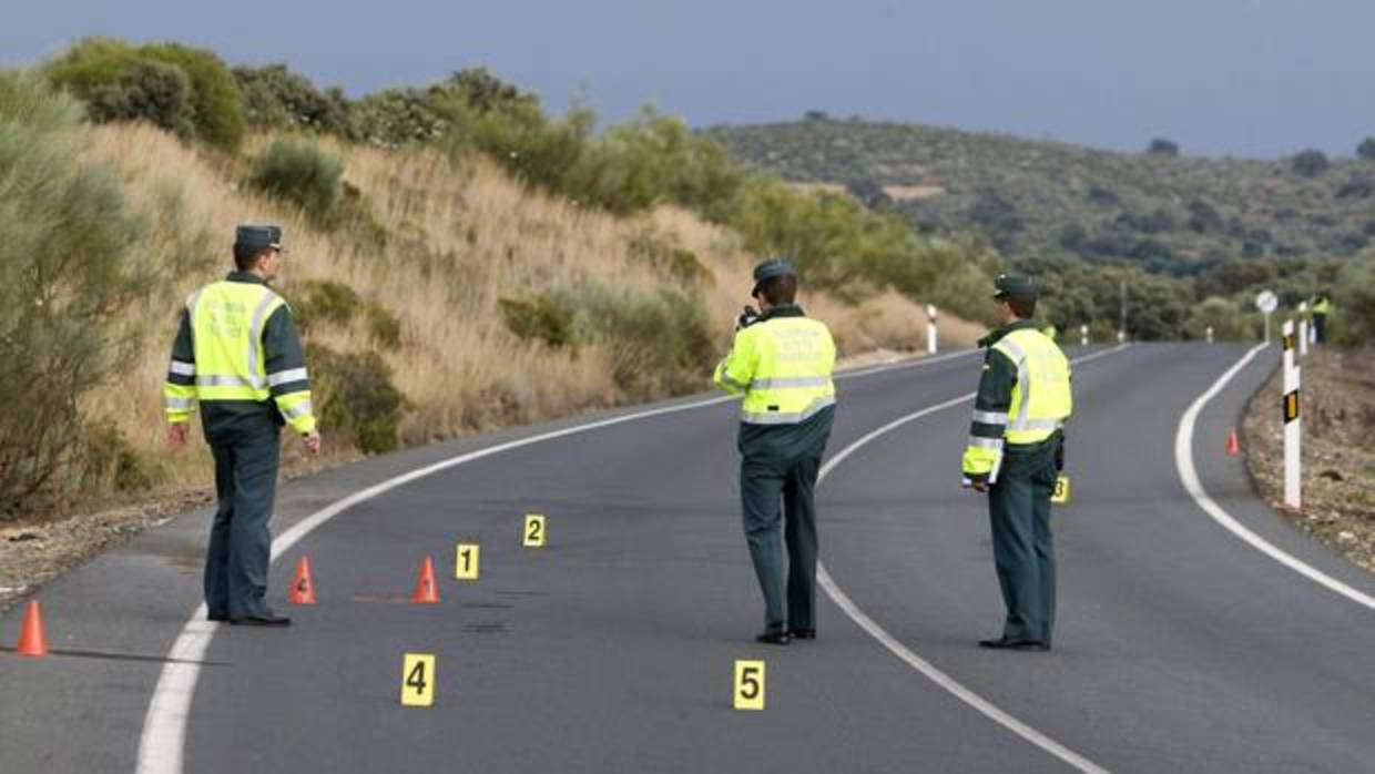 Imagen de archivo de la Guardia Civil en las carreteras valencianas