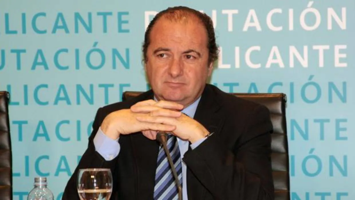 José Joaquín Ripoll, en su época como presidente de la Diputación de Alicante