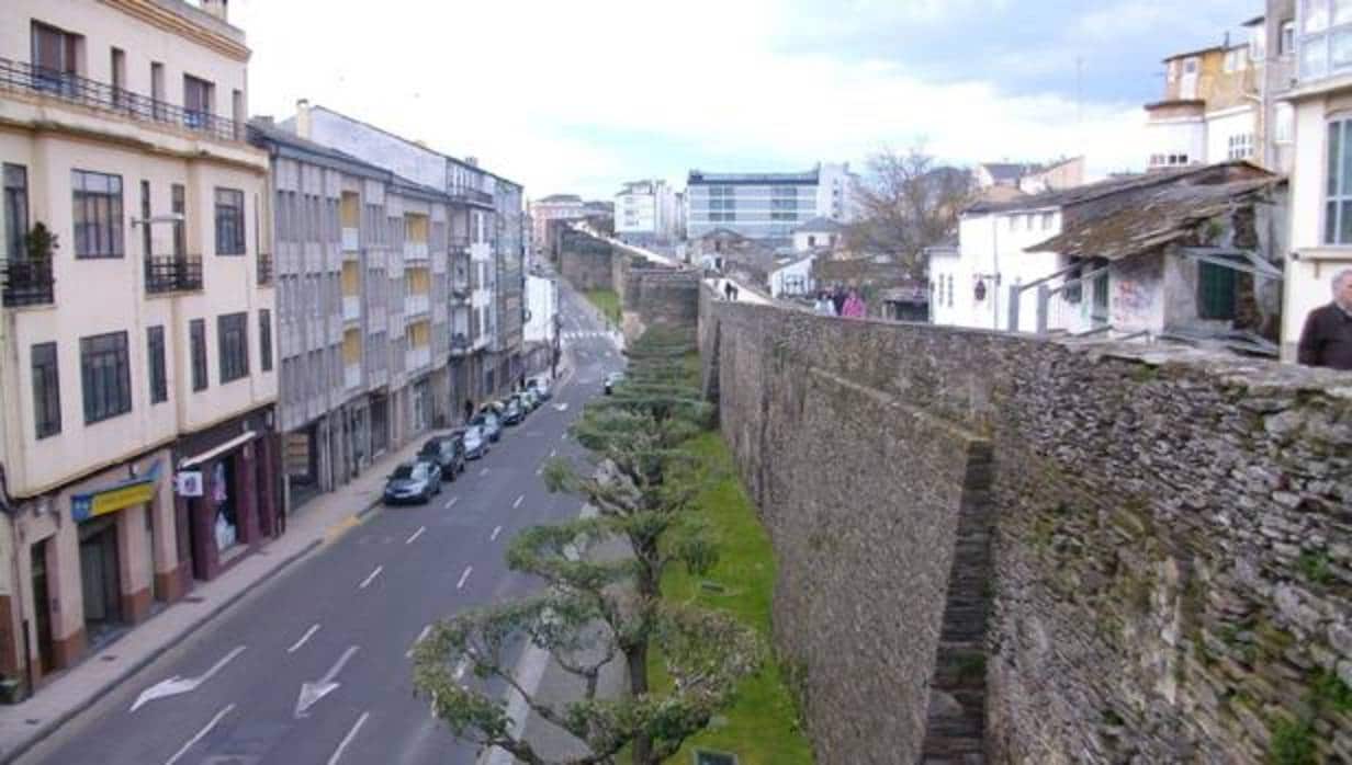 Imagen de archivo de la Muralla de Lugo