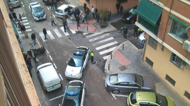 Cinco detenidos tras una persecución de 15 kilómetros en coche y helicóptero por varios pueblos