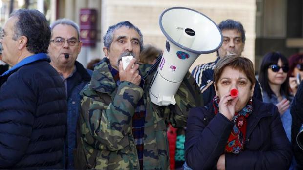 Protestas para exigir pensiones dignas en Valencia, Elche, Castellón, Torrevieja, Alcoy, Dénia y Aspe