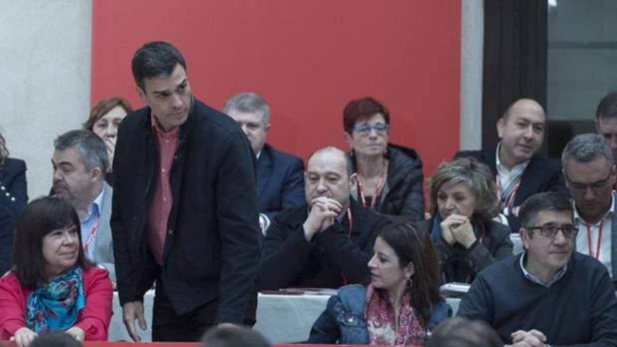 Pedro Sánchez, este sábado durante la celebración del Comité Federal del PSOE