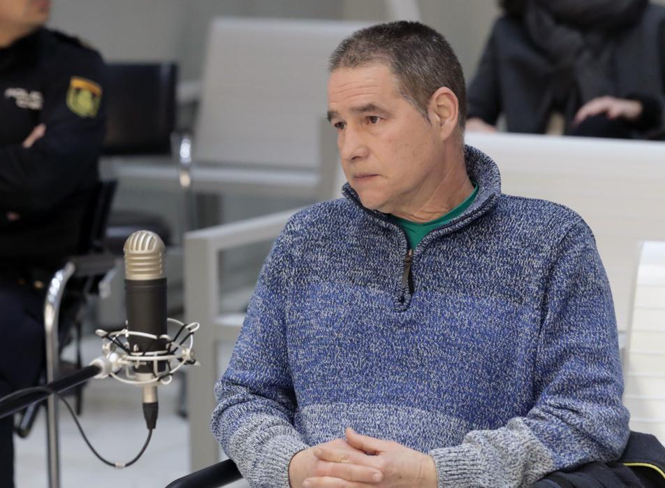 El etarra Antonio Troitiño, en el juicio en la Audiencia Nacional