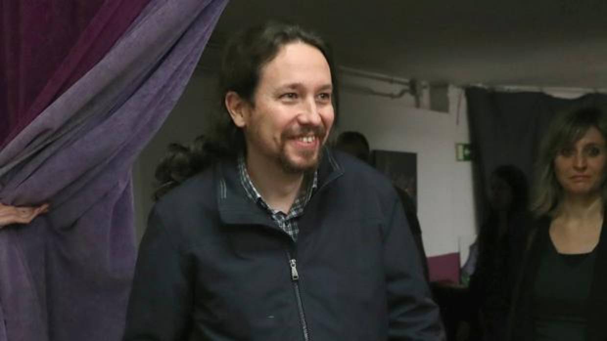 El secretario geberal de Podemos, Pablo Iglesias