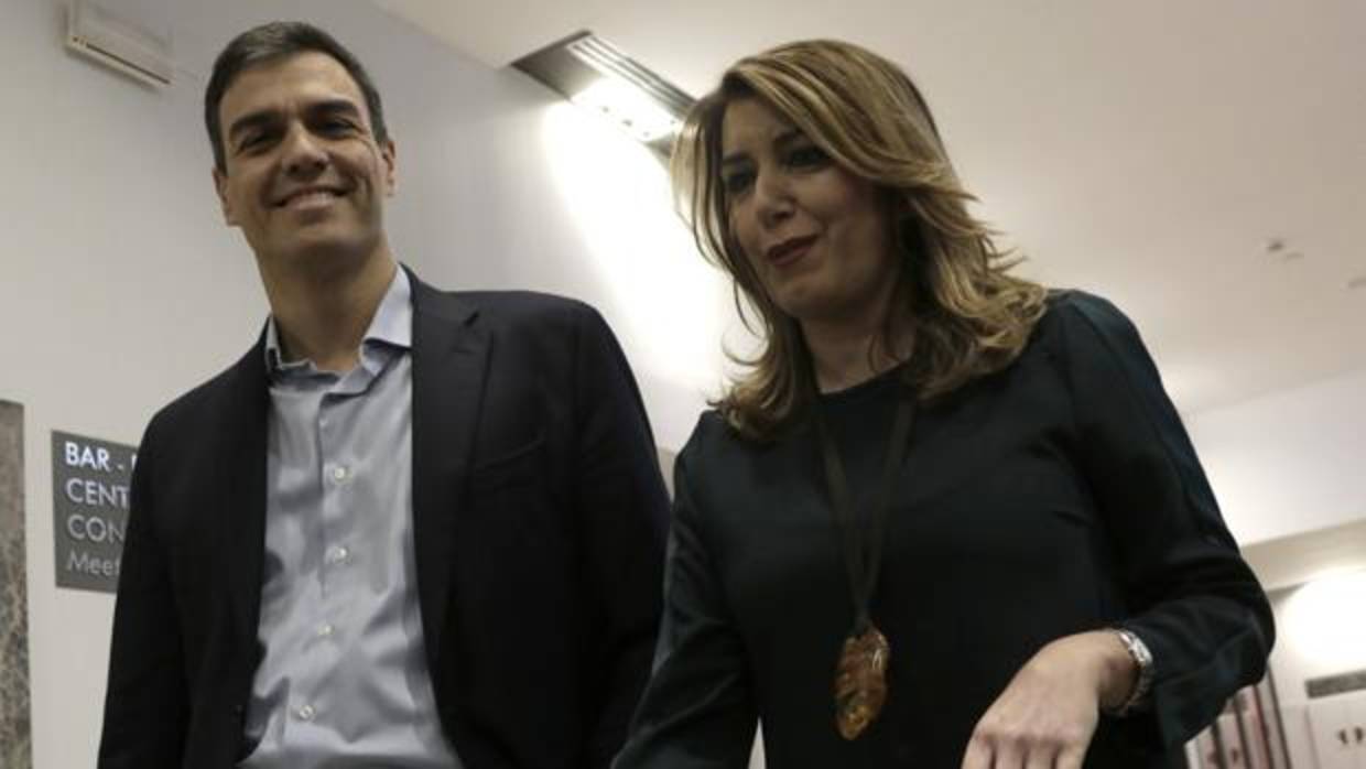 Pedro Sánchez y Susana Díaz