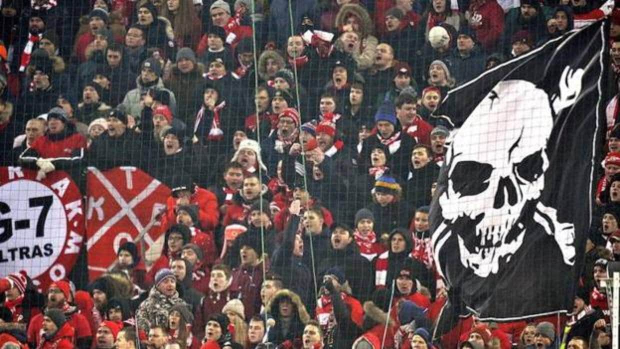 Policía y hosteleros de Bilbao se preparan para recibir a los peligrosos ultras del Spartak de Moscú