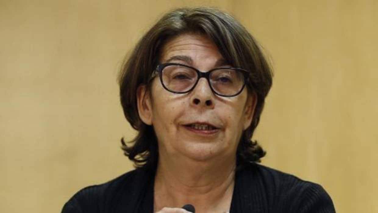 Inés Sabanés, delegada de Medio Ambiente y Movilidad, en rueda de prensa