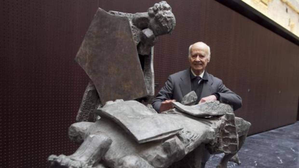 El fallecido escultor salmantino Venancio Blanco