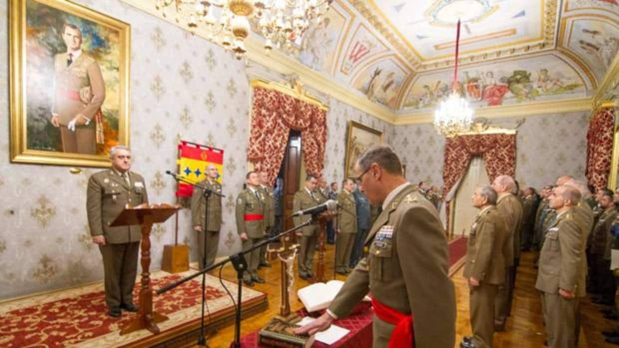 El general jefe del Mando de Canarias destaca los ejemplares valores morales de los soldados de las islas