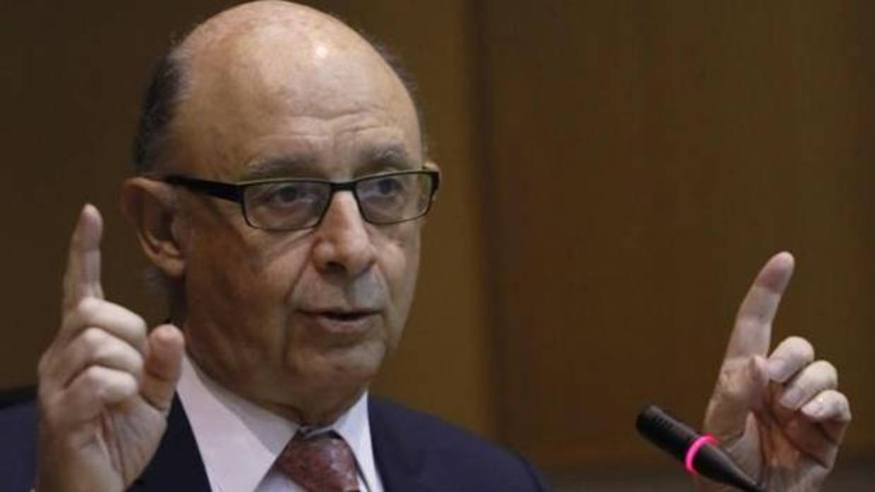 El ministro de Hacienda, Cristóbal Montoro