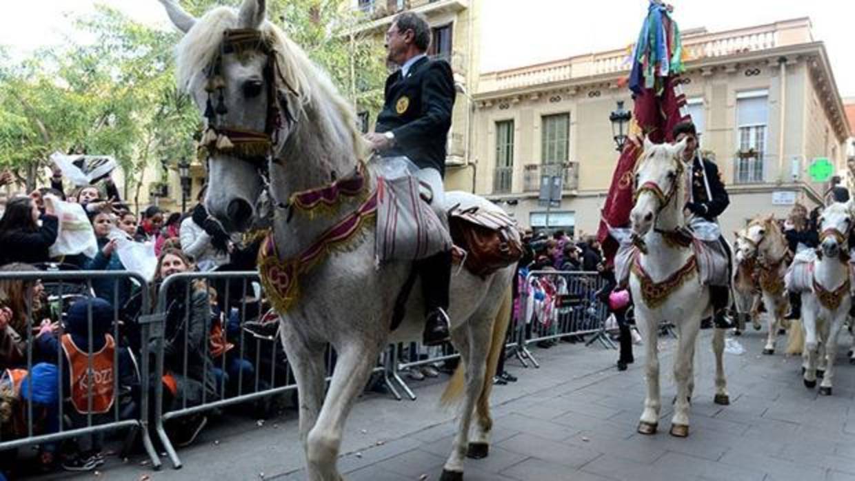 Imagen de la fiesta de Sant Medir de Barcelona