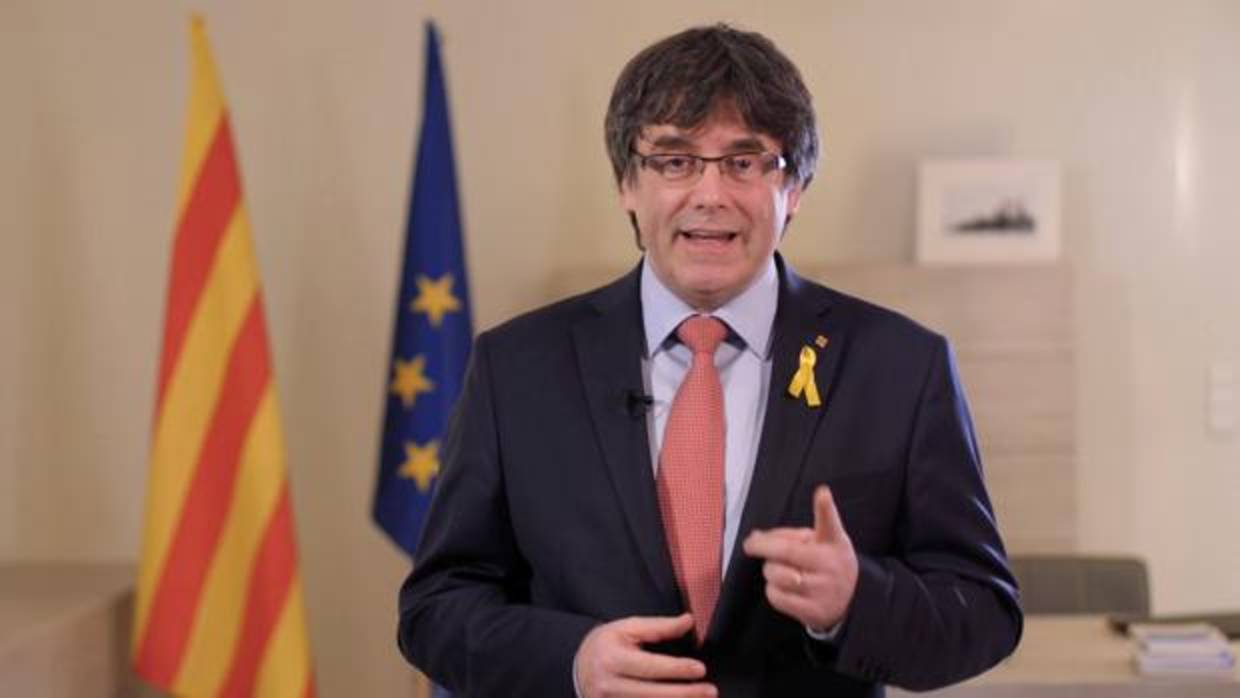 El expresidente de la Generalitat Carles Puigdemont