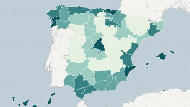 La España despoblada de guardias civiles