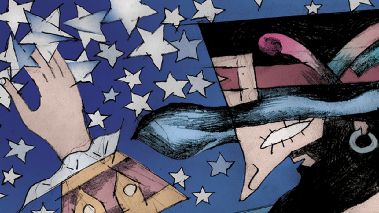 Fragmento de una ilustración incluida en el libro «Imaginar a Peter Pan»