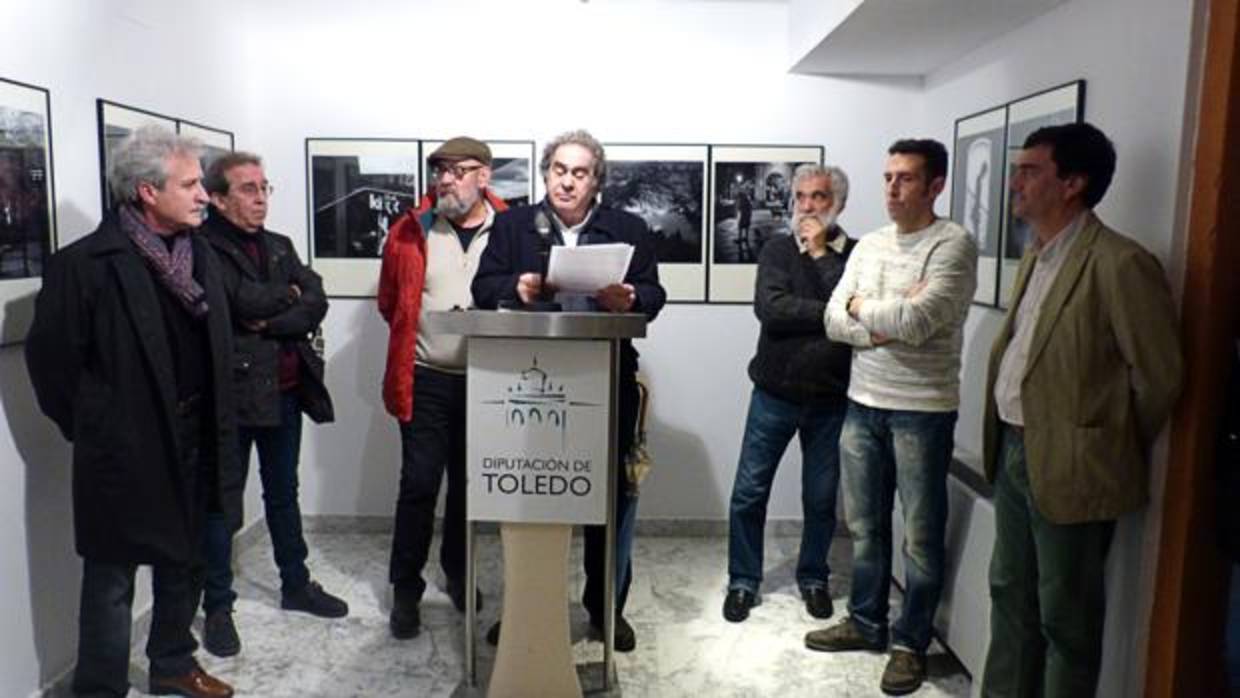 Un momento de la inauguración de la muestra