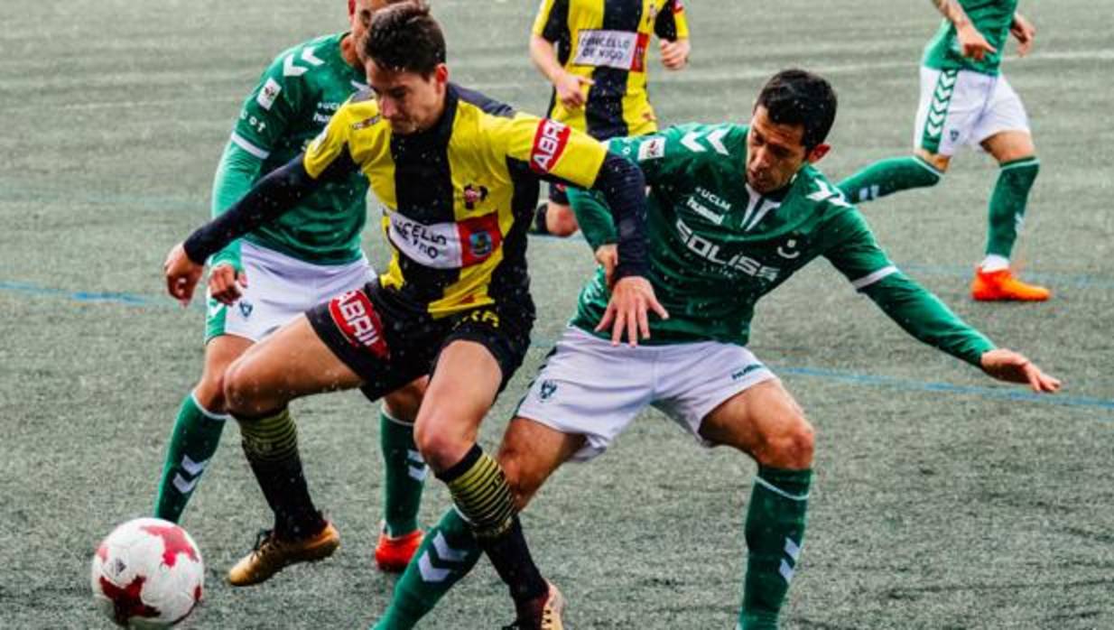 La lluvia y el viento marcaron el choque en Vigo