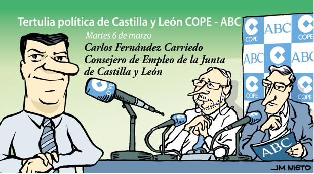 Tertulia Cope - ABC con el consejero de Empleo, Carlos Fernández Carriedo