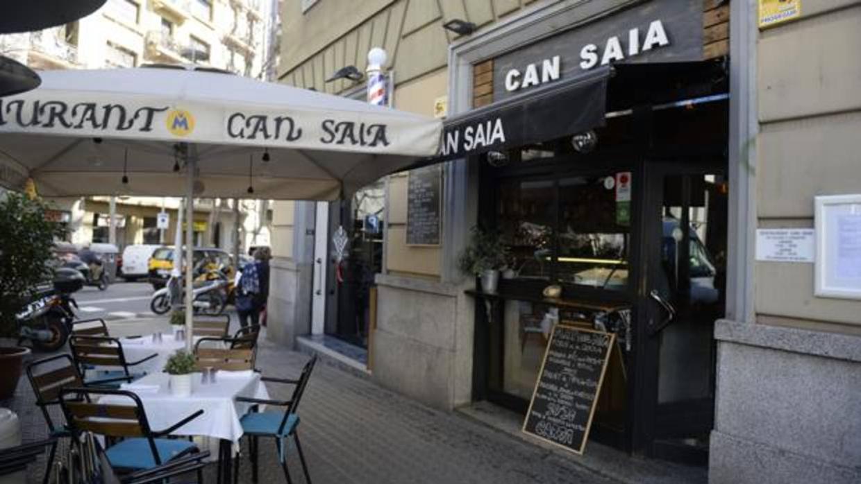 Exterior del restaurante Can Saia