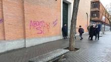 Profanan una Iglesia en Madrid con pintadas a favor del feminismo radical