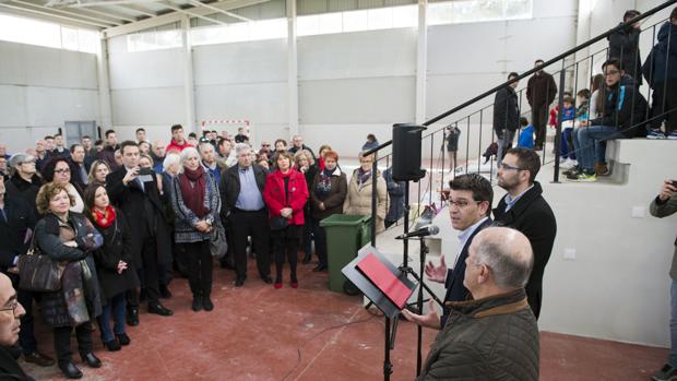 San Antonio de Requena construye los vestuarios del polideportivo con 300.000 euros del SOM de la Diputación