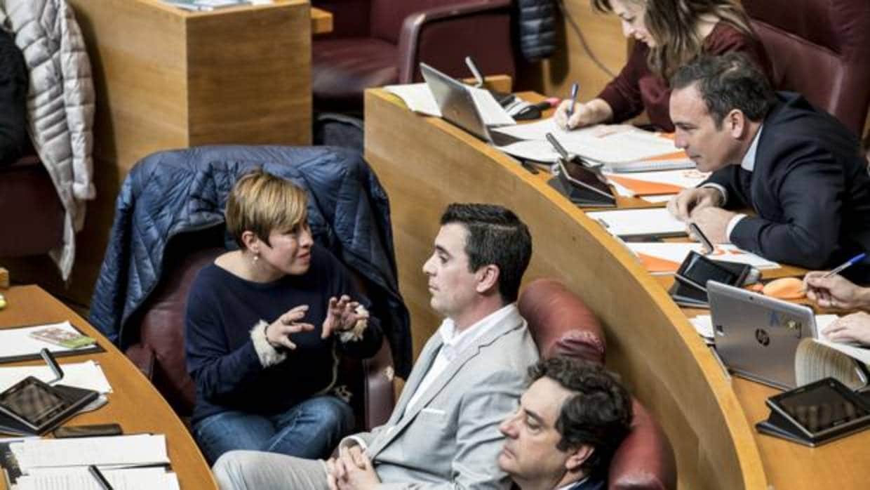 Diputados de Ciudadanos en las Cortes Valencianas