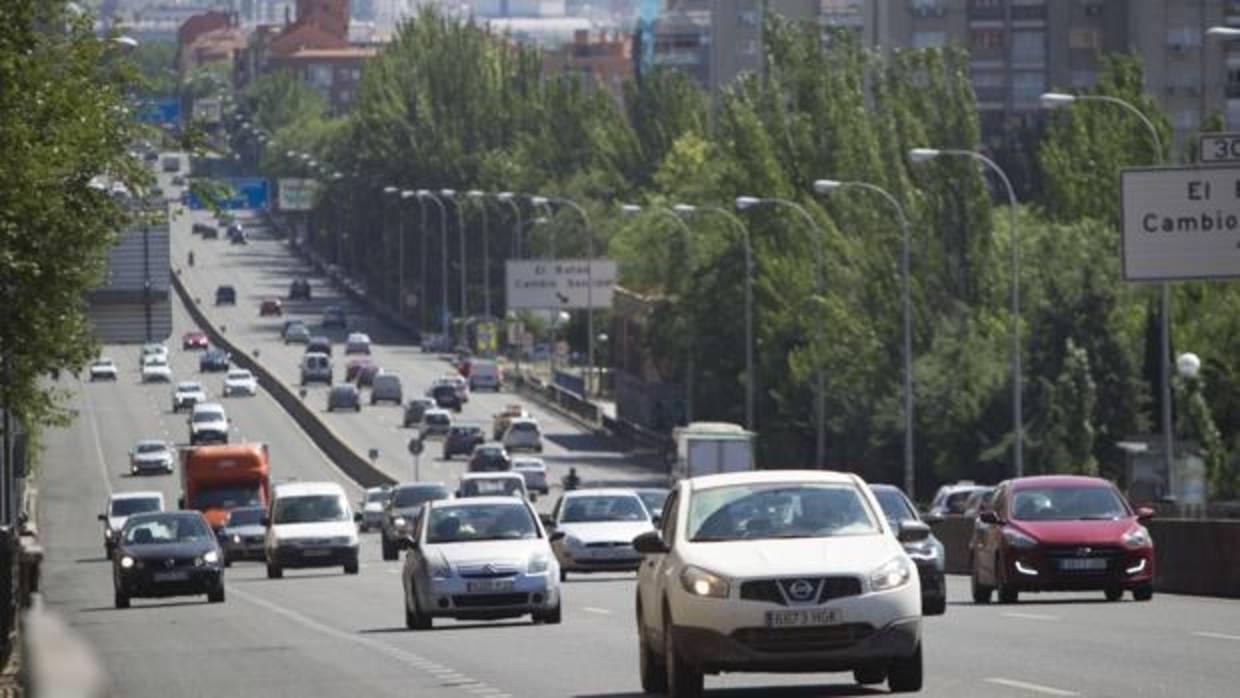 El accidente en el Paseo de Extremadura