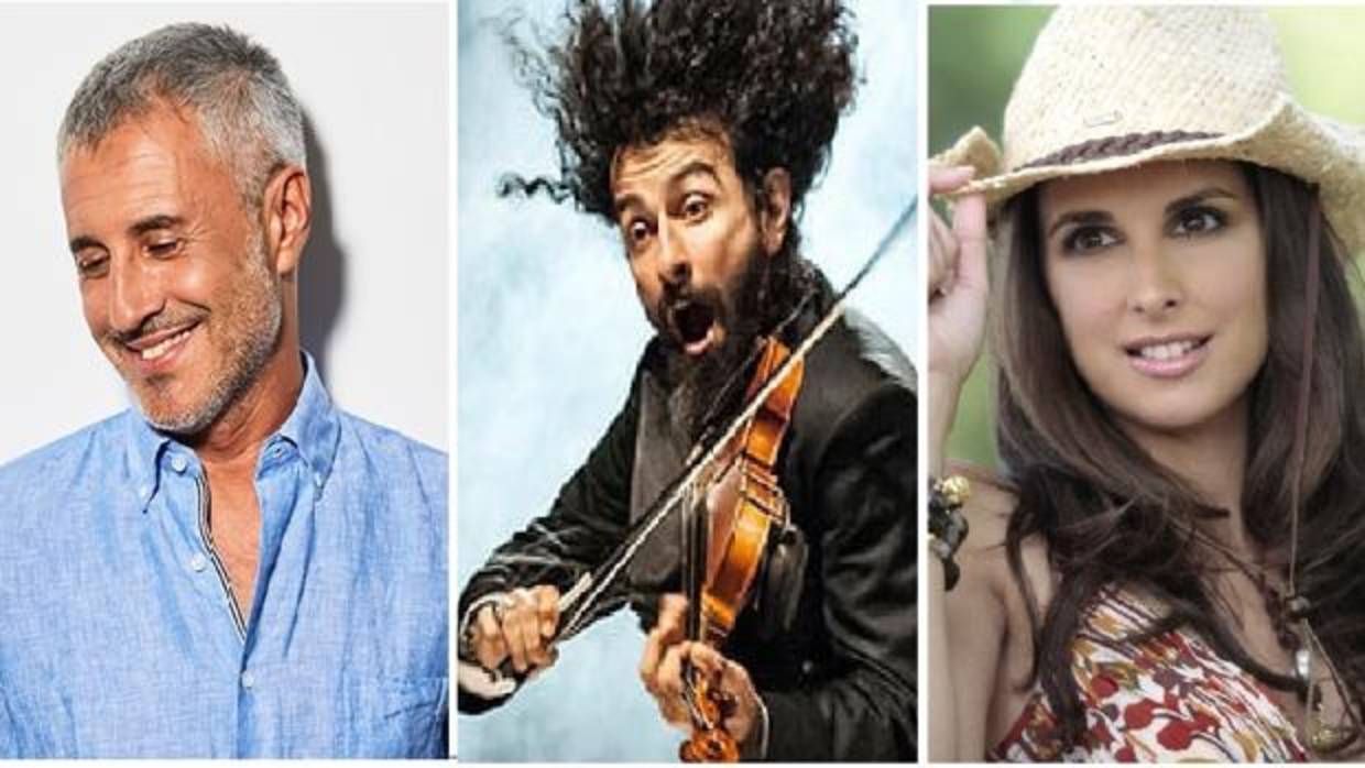 Sergio Dalma, Ara Malikian y Nuria Fergó