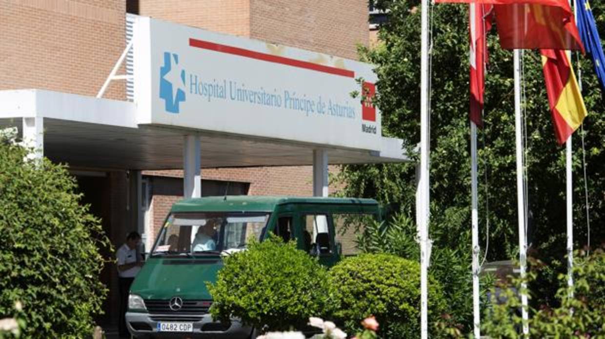 Acceso al Hospital Príncipe de Asturias de Alcalá de Henares