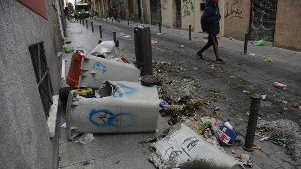 Resaca de un barrio convertido en «zona de guerra»