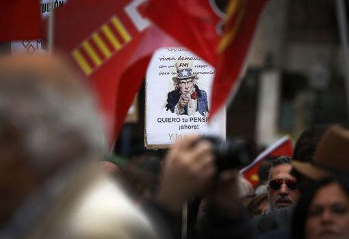 Manifestaciones en Alicante para reclamar pensiones más justas