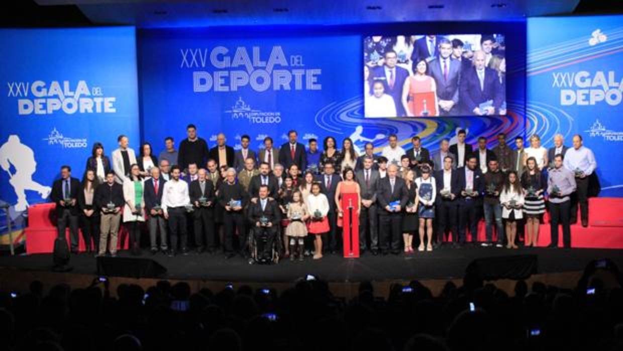 Brillante XXV aniversario de la Gala del Deporte de Toledo