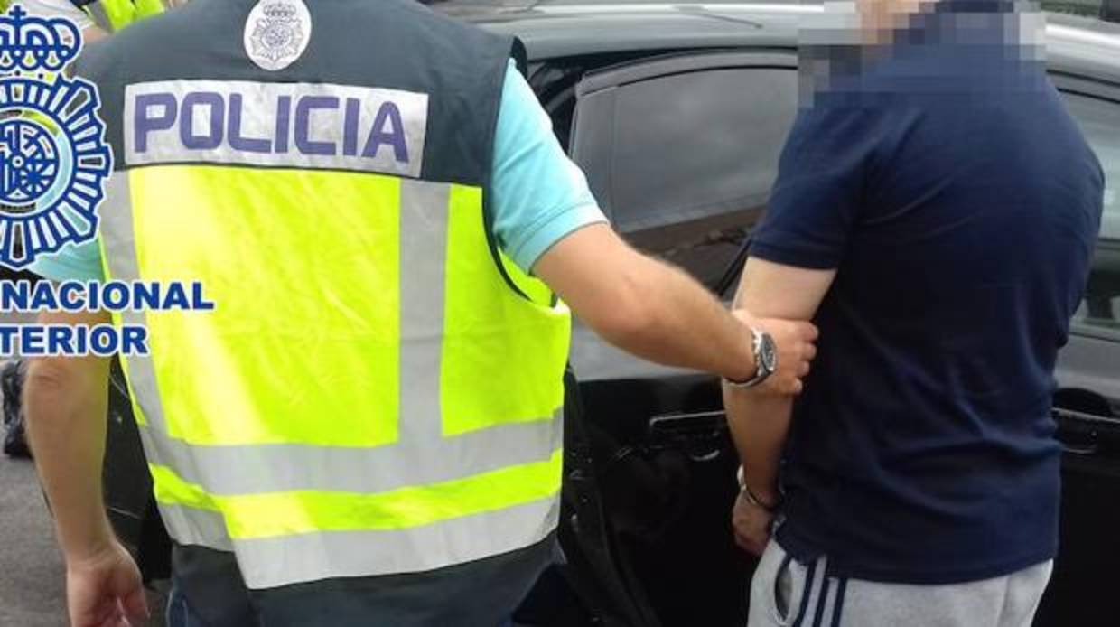 Momento de la detención