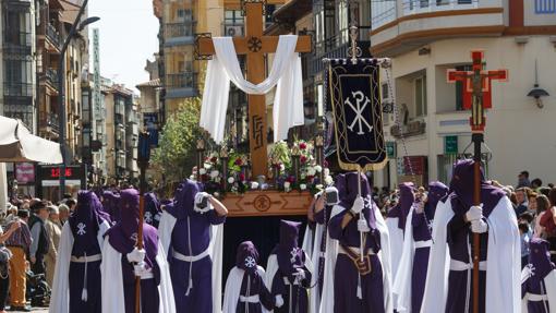 En Soria cada cofradía protagoniza una procesión