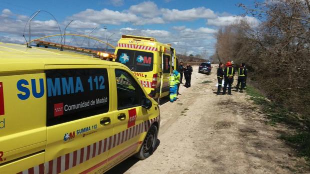 Muere ahogado un jinete tras caer con su caballo al río Jarama