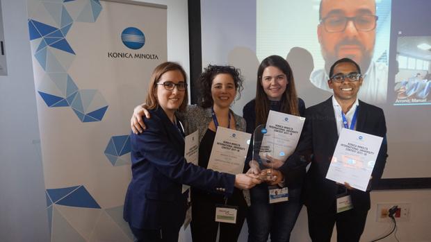 Alumnes de la Universitat de València guanyen la final nacional del concurs patrocinat per Konica Minolta