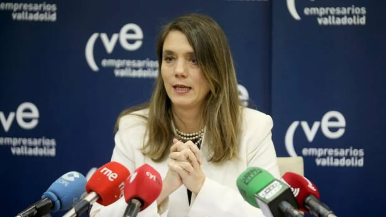 La presidenta de la CVE, Ángela de Miguel
