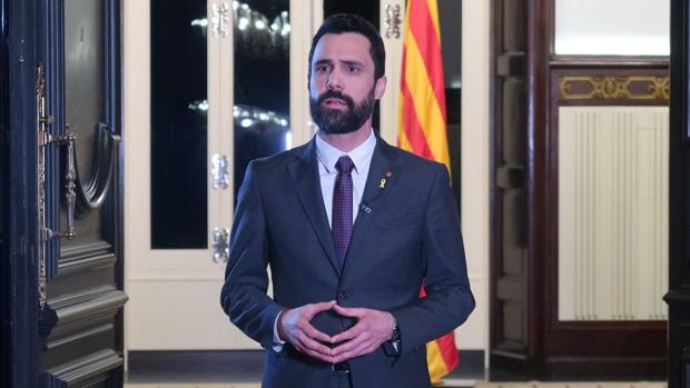 Societat Civil Catalana exige la «dimisión inmediata» de Roger Torrent tras su alocución «golpista»