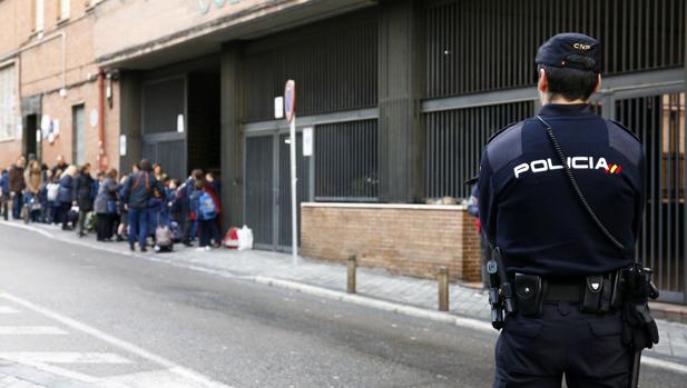 Sin rastro del presunto secuestrador del colegio de la calle de Jorge Juan