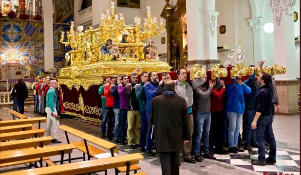 Máxima expectación por la procesión de Jesús Medinaceli: por primera vez el paso será cargado por hombres y mujeres