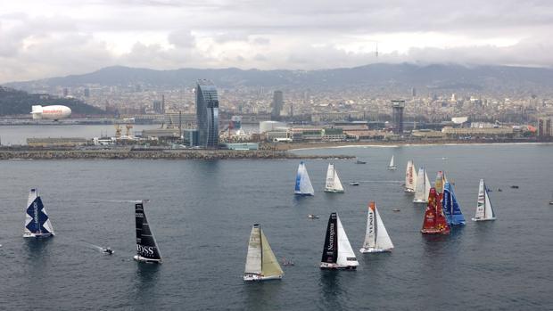 La Barcelona World Race de vela también sucumbe por el «procés»