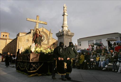 La Procesión de la Soledad, en Ávila, en una imagen de archivo