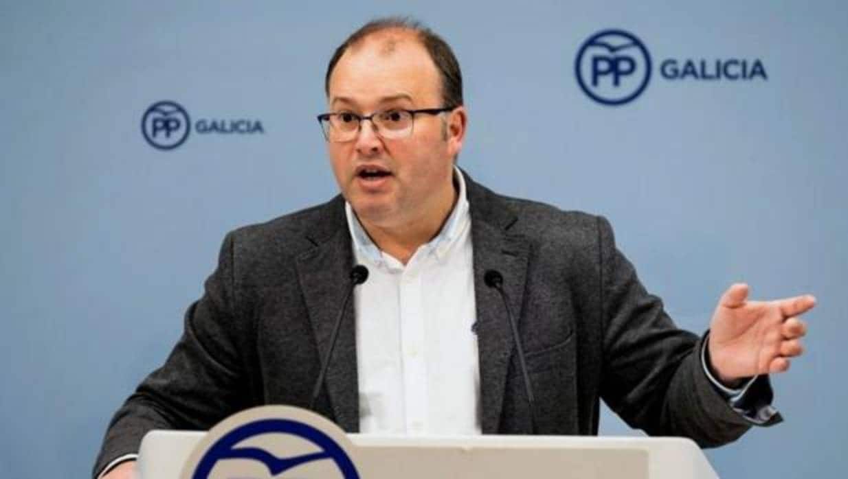 Miguel Tellado, secretario general del PPdeG