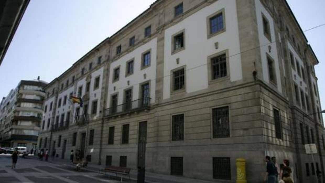 Fachada de la Audiencia Provincial de Pontevedra, en donde se celebrará la vista