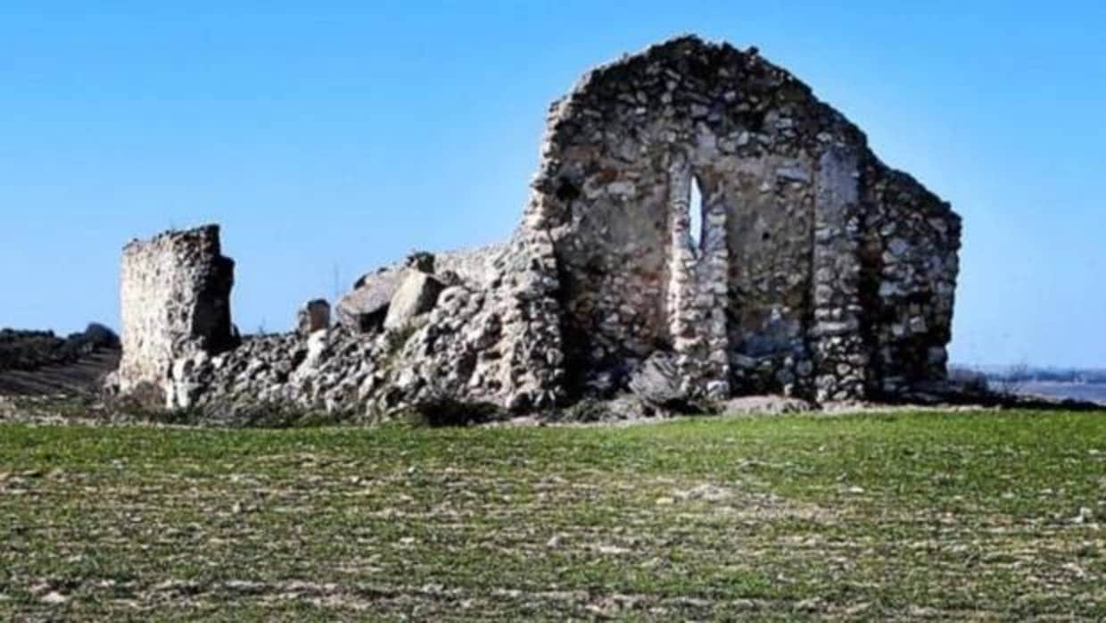 Bajo las ruinas de la ermita del cerro de la Virgen de la Muela hay un templo que perteneció a Caraca