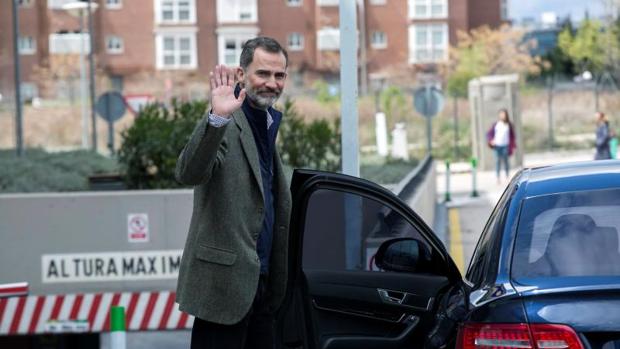 El Rey: «Todo está bien»