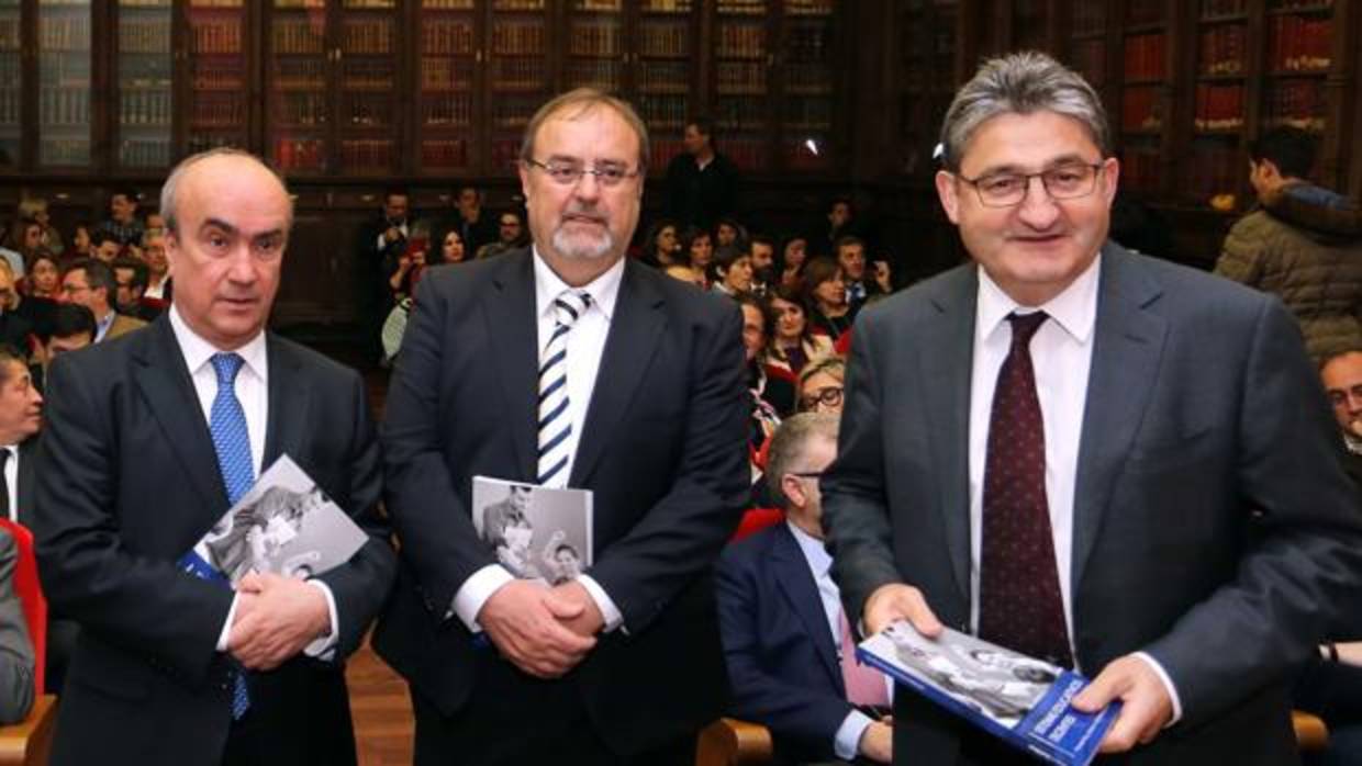 Mariano Jabonero, Fernando Rey y Óscar Campillo, presentan un libro sobre el sistema educativo regional