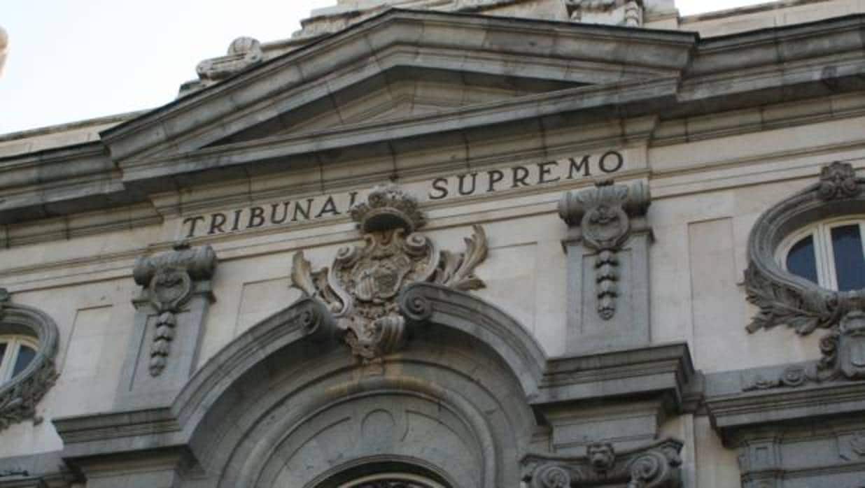 Imagen de archivo de la fachada del Tribunal Supremo
