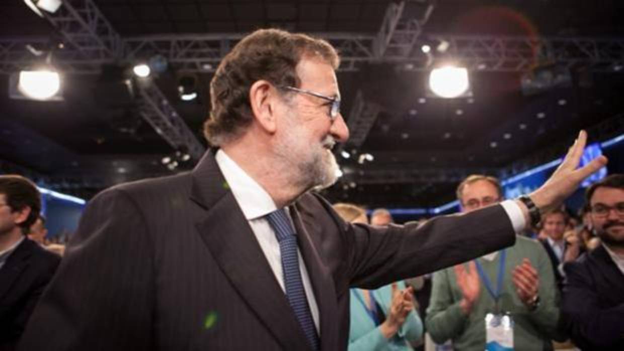 Mariano Rajoy, en la Convención Nacional del PP en Sevilla